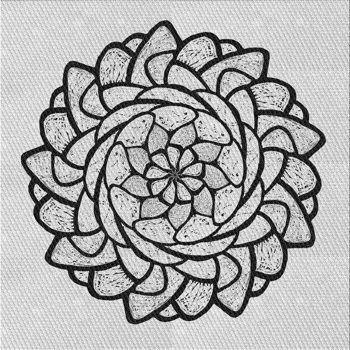 Round Machine Washable Transitional Platinum Gray Rug, wshpat1979gry