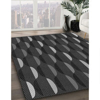 Patterned Ash Gray Rug, pat198gry