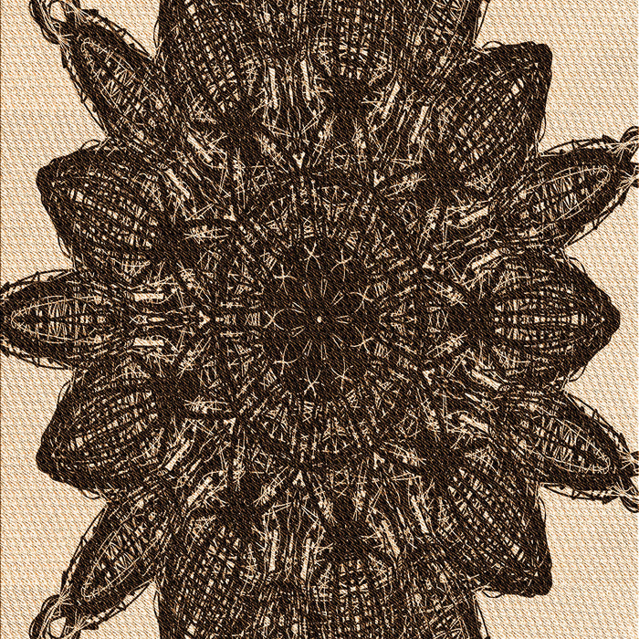 Patterned Red Rug, pat1980org