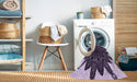 Machine Washable Transitional Dark Purple Rug in a Washing Machine, wshpat1980pur