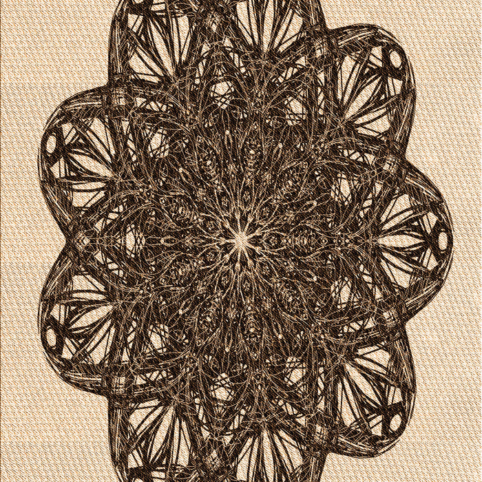 Machine Washable Transitional Deep Peach Orange Rug, wshpat1982org