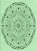 Patterned Mint Green Rug, pat1983grn