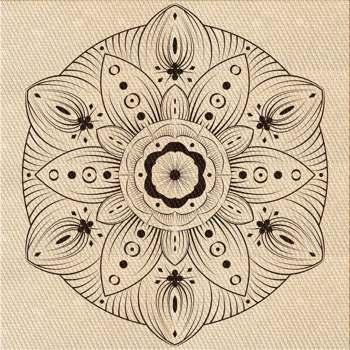 Round Machine Washable Transitional Bronze Brown Rug, wshpat1985org