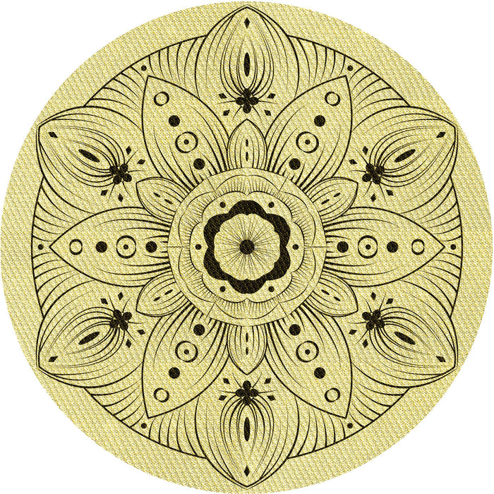 Square Machine Washable Transitional Caramel Brown Rug in a Living Room, wshpat1985yw