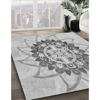 Patterned Gray Rug, pat1986gry