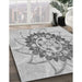 Machine Washable Transitional Gray Rug in a Family Room, wshpat1986gry