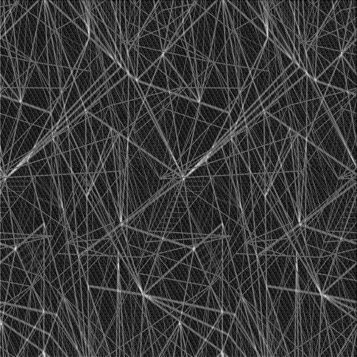 Round Patterned Carbon Gray Rug, pat199gry