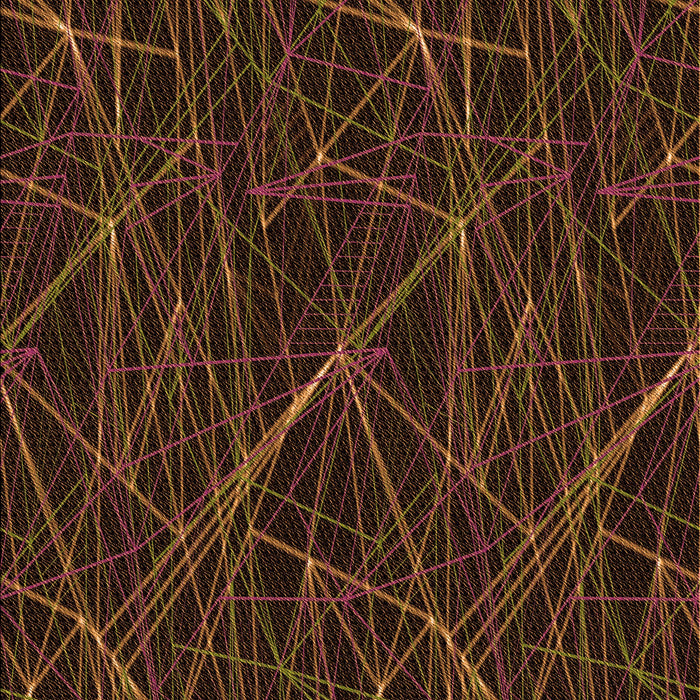 Patterned Saddle Brown Rug, pat199org