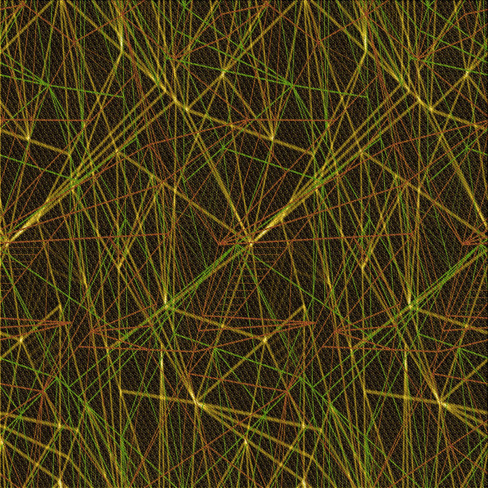 Round Patterned Black Brown Rug, pat199yw