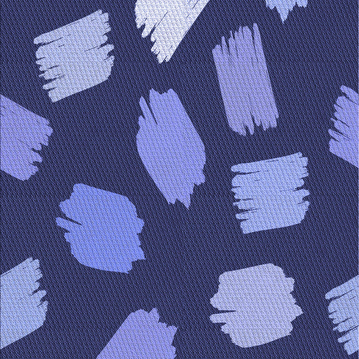 Patterned Blue Rug, pat1991blu