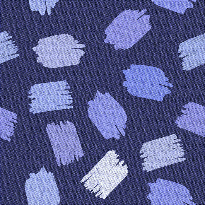 Round Machine Washable Transitional Blue Rug, wshpat1991blu