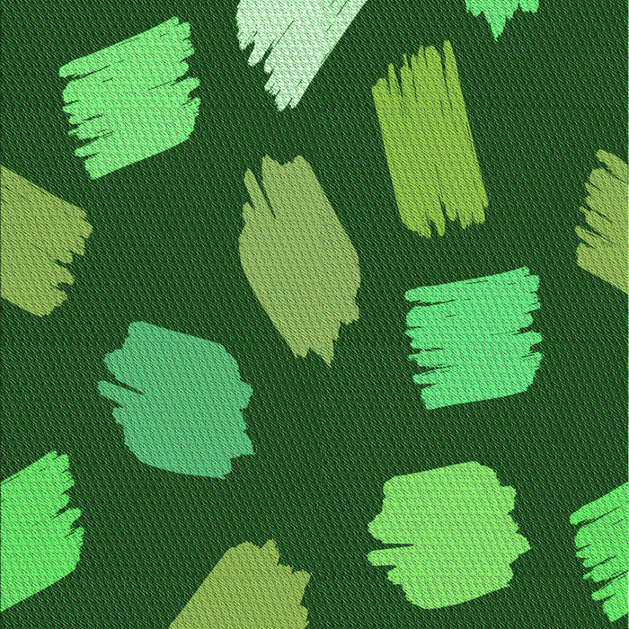 Machine Washable Transitional Deep Emerald Green Rug, wshpat1991grn