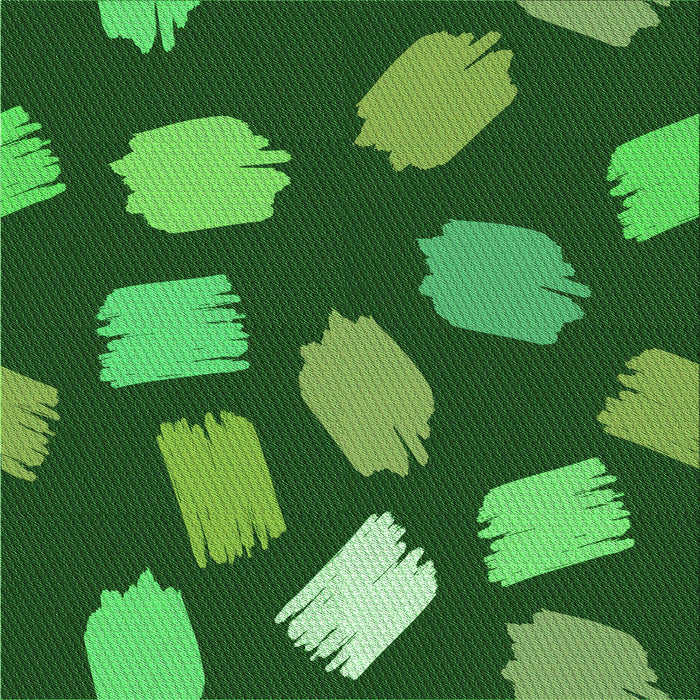 Round Machine Washable Transitional Deep Emerald Green Rug, wshpat1991grn