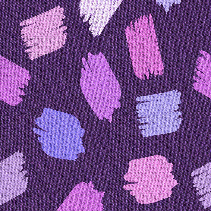 Machine Washable Transitional Purple Rug, wshpat1991pur