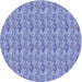 Square Patterned Sky Blue Rug, pat1992blu