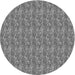 Square Patterned Ash Gray Rug, pat1992gry