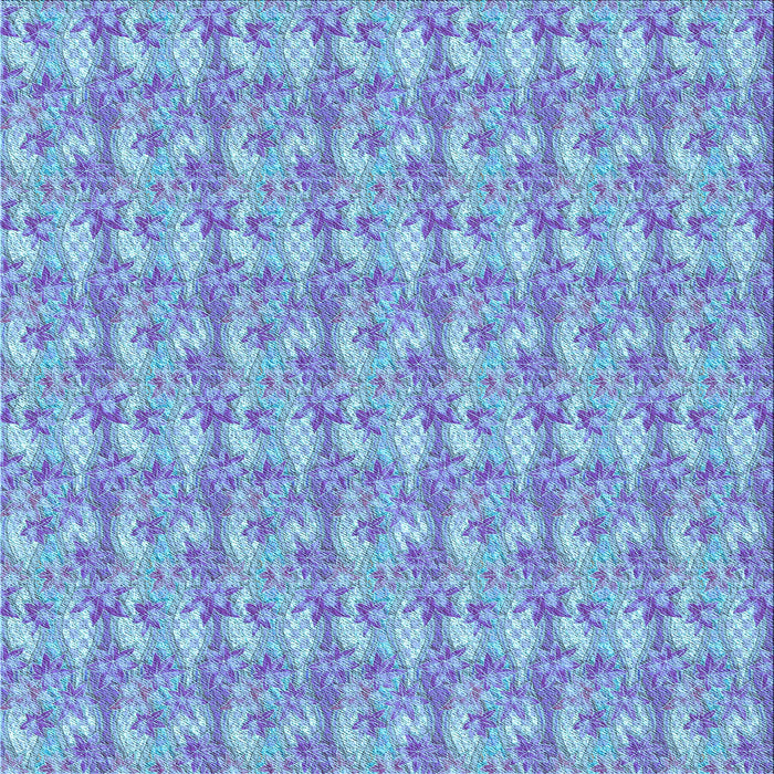 Round Patterned Diamond Blue Rug, pat1993lblu