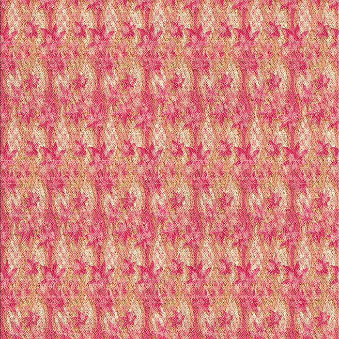Patterned Crimson Red Rug, pat1993org