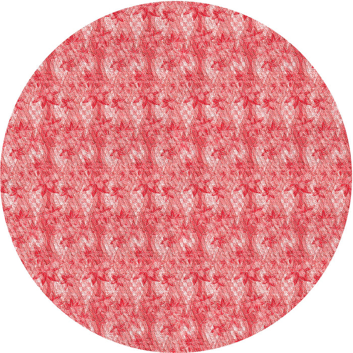 Square Patterned Light Coral Pink Rug, pat1993rd
