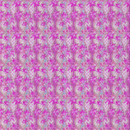 Sideview of Machine Washable Transitional Neon Pink Rug, wshpat1993