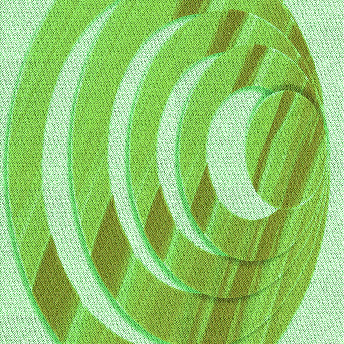 Patterned Jade Green Rug, pat1994grn