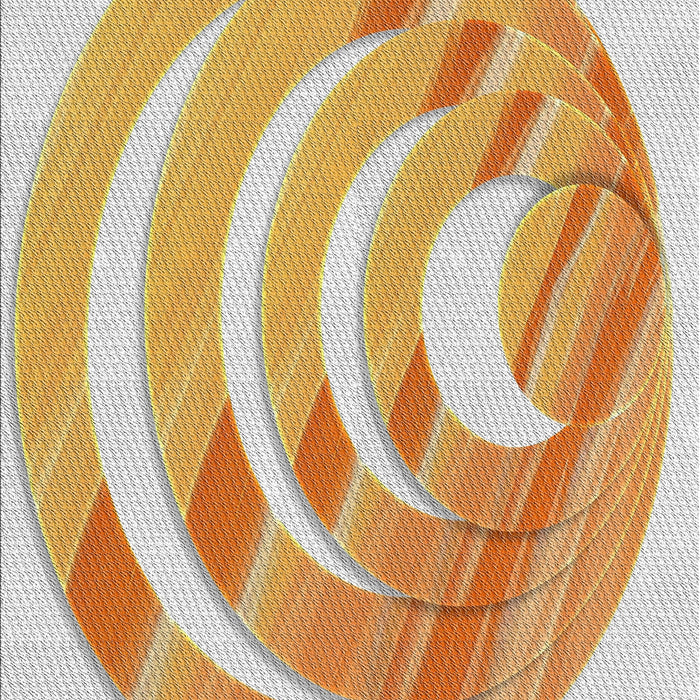 Machine Washable Transitional Vanilla Gold Rug, wshpat1994