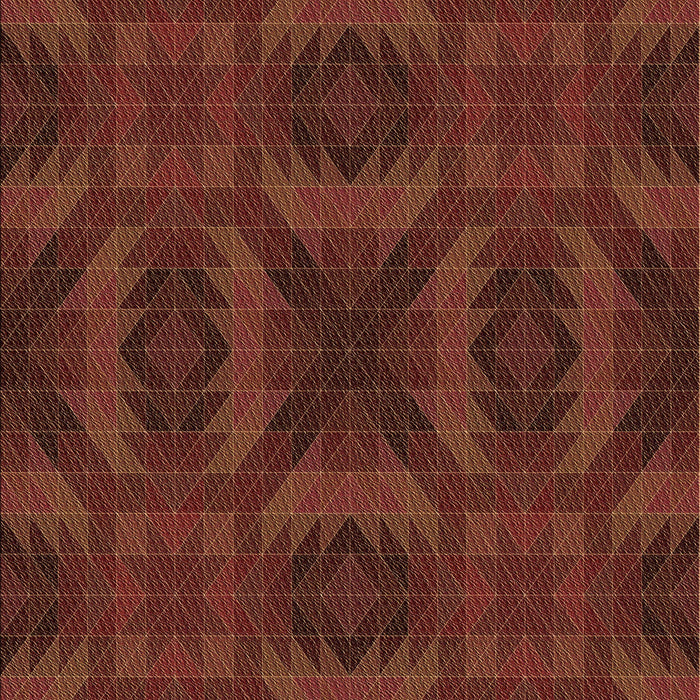 Patterned Mahogany Brown Rug, pat1995brn