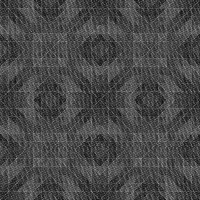 Round Patterned Charcoal Black Rug, pat1995gry