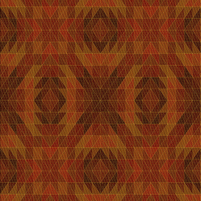 Patterned Mahogany Brown Rug, pat1995yw