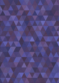 Machine Washable Transitional Purple Rug, wshpat1996blu