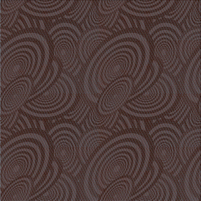 Round Patterned Carbon Gray Rug, pat1997lblu