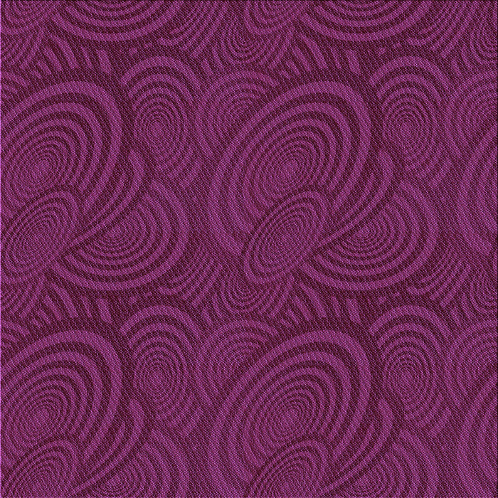 Round Machine Washable Transitional Medium Violet Red Pink Rug, wshpat1997pur