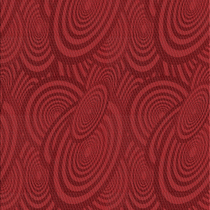 Patterned Red Rug, pat1997rd