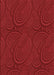 Machine Washable Transitional Red Rug, wshpat1997rd