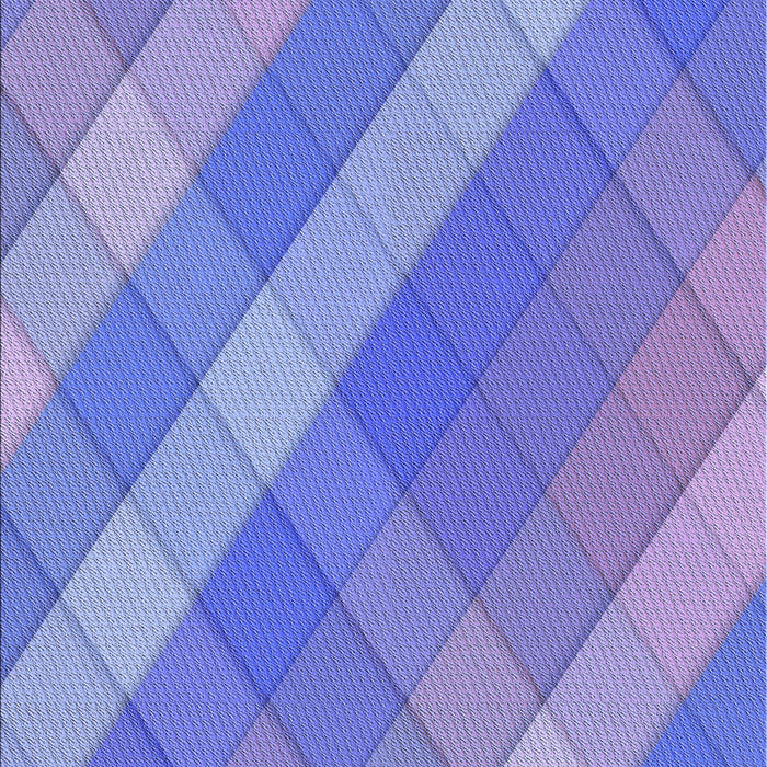 Machine Washable Transitional Purple Mimosa Purple Rug, wshpat1998blu