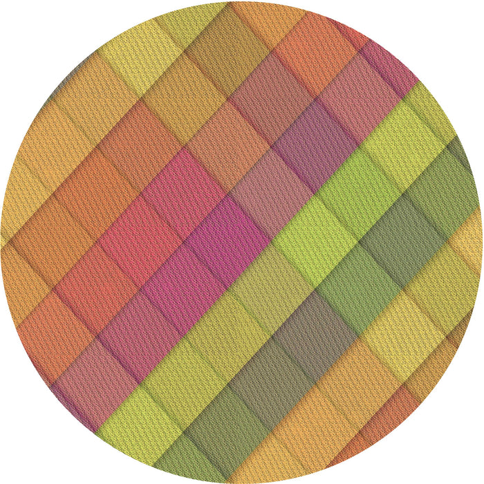 Square Machine Washable Transitional Orange Rug in a Living Room, wshpat1998brn