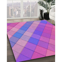 Patterned Purple Rug, pat1998pur