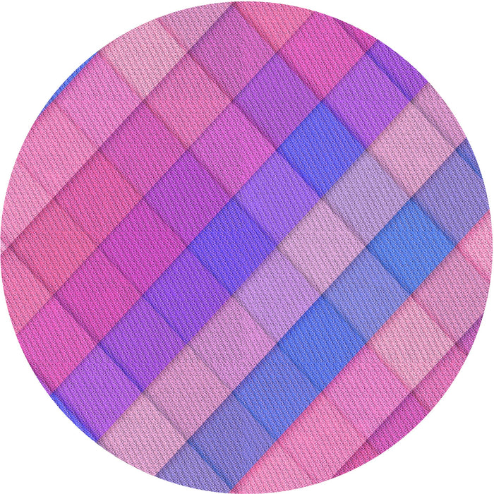 Square Machine Washable Transitional Purple Rug in a Living Room, wshpat1998pur