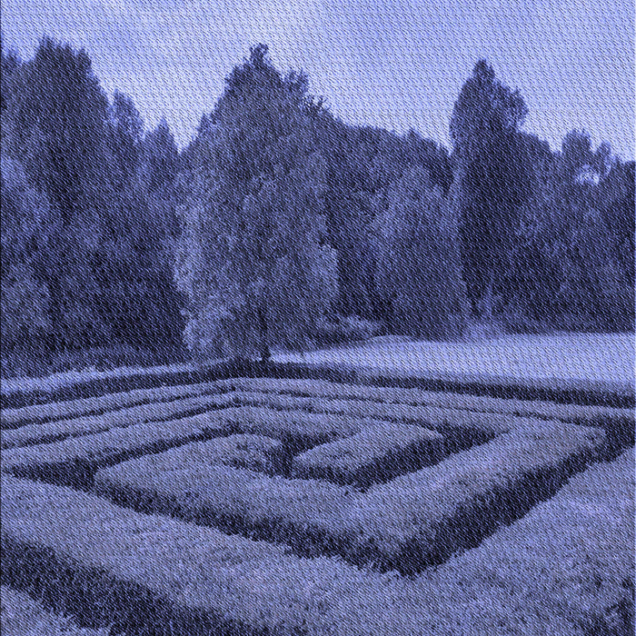 Patterned Sky Blue Rug, pat1999blu