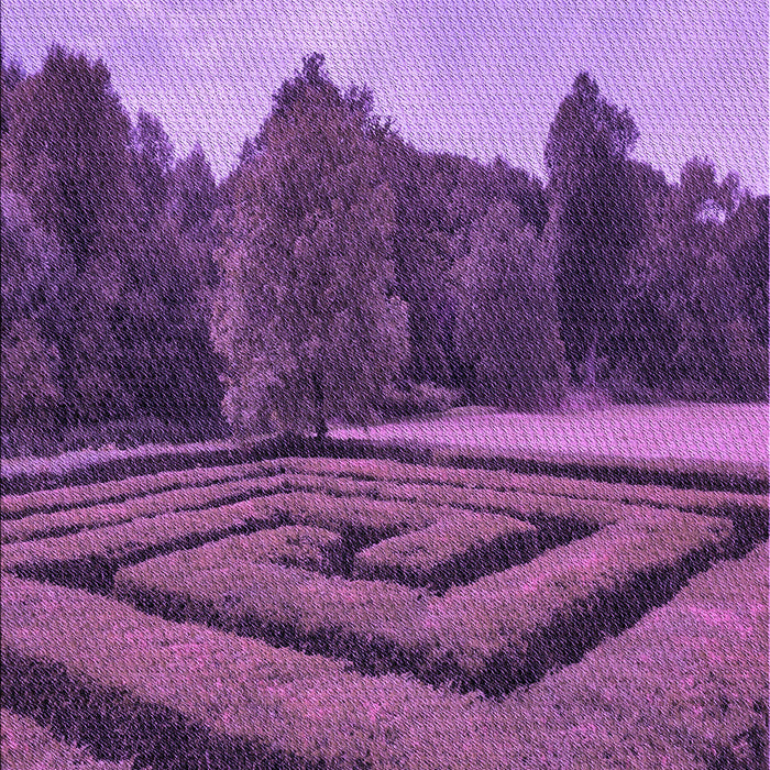 Patterned Purple Rug, pat1999pur