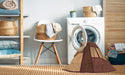 Machine Washable Transitional Orange Rug in a Washing Machine, wshpat2org