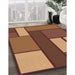 Machine Washable Transitional Orange Rug in a Family Room, wshpat2org