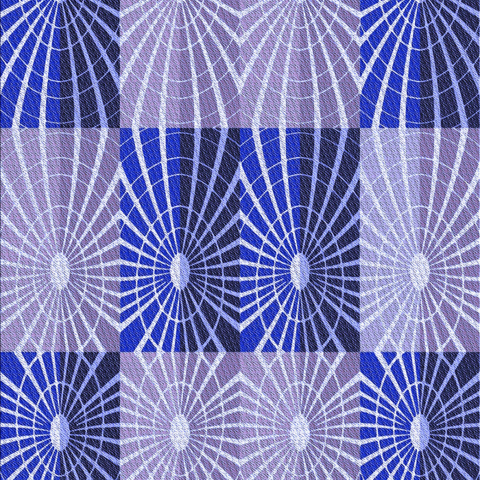 Patterned Jeans Blue Rug, pat20blu