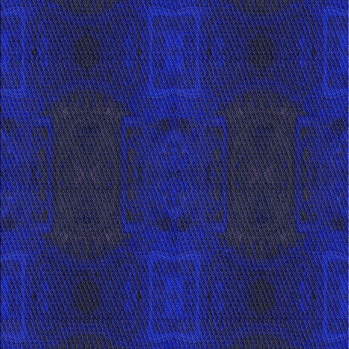Machine Washable Transitional New Midnight Blue Rug, wshpat200blu