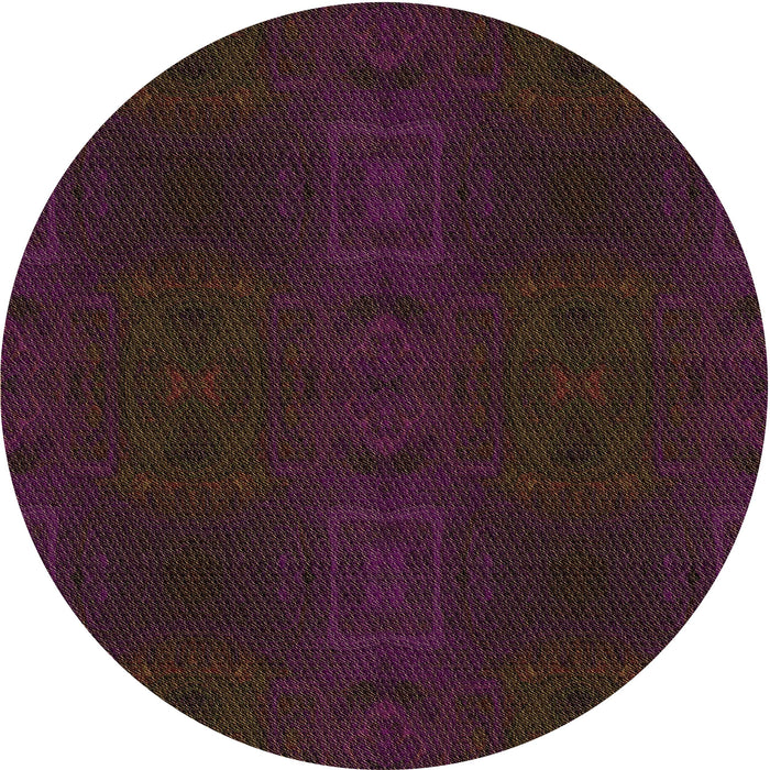 Square Machine Washable Transitional Sepia Brown Rug in a Living Room, wshpat200brn