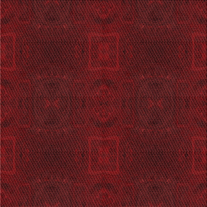 Round Patterned Red Rug, pat200rd