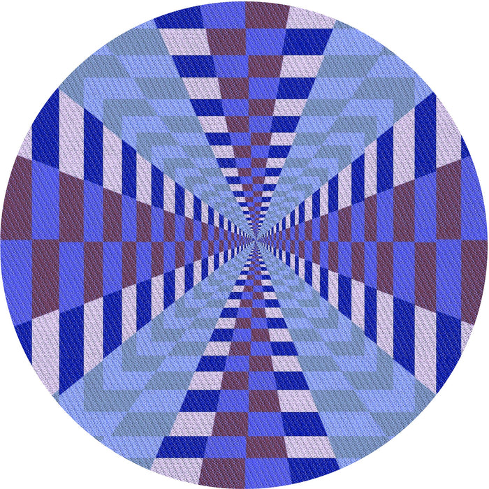 Square Machine Washable Transitional Denim Blue Rug in a Living Room, wshpat2000blu