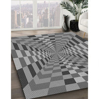 Patterned Gray Rug, pat2000gry