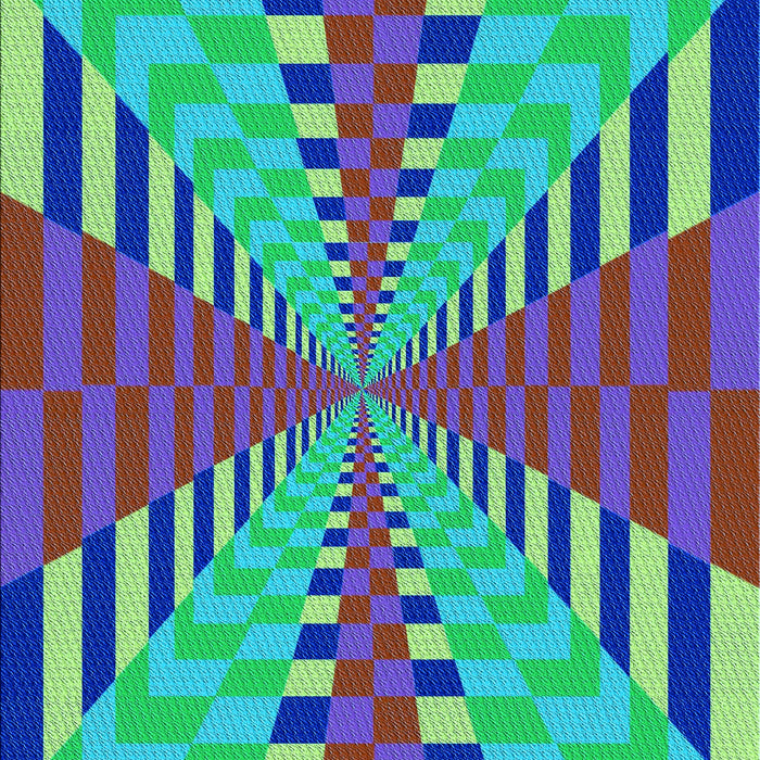 Machine Washable Transitional Deep Periwinkle Purple Rug, wshpat2000lblu