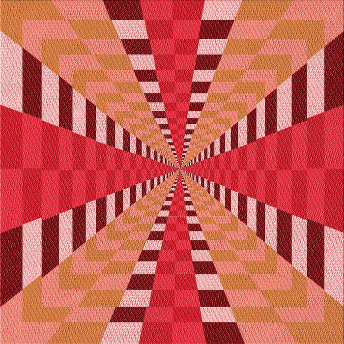 Round Machine Washable Transitional Red Rug, wshpat2000rd